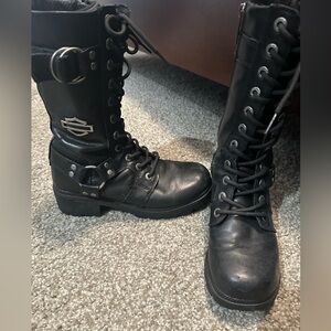 Harley Davidson Eda leather boots